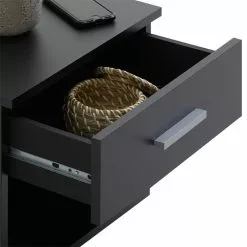 CARO-Möbel Nachttisch MARY Im 2er Set In Schwarz -Möbelgeschäft 13607 3