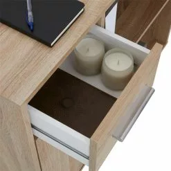 IDIMEX Eckschreibtisch ISOTTA Mit Regal In Sonoma Eiche -Möbelgeschäft 14711 3 N