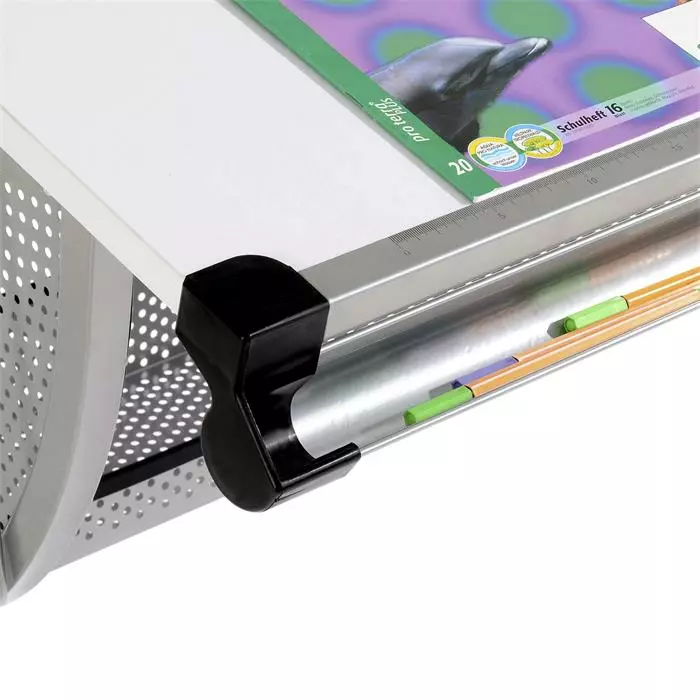 IDIMEX Kinderschreibtisch MADS, Höhenverstellbar In Weiß 7 IDIMEX Kinderschreibtisch MADS, Höhenverstellbar In Weiß – Bild 5