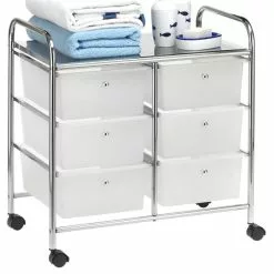 IDIMEX Rollcontainer GINA Mit 3+3 Schubladen