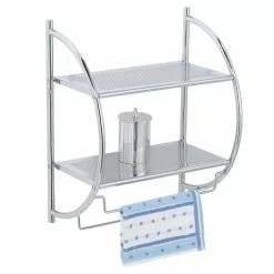 IDIMEX Badregal JANINE Aus Metall, 2 Ablagen 6 IDIMEX Badregal JANINE Aus Metall, 2 Ablagen -Möbelgeschäft 16031 1 N