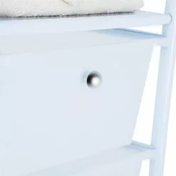 IDIMEX Rollcontainer GINA, 3 Schubladen Und 2 Böden In Weiß/transparent -Möbelgeschäft 16039 4 N