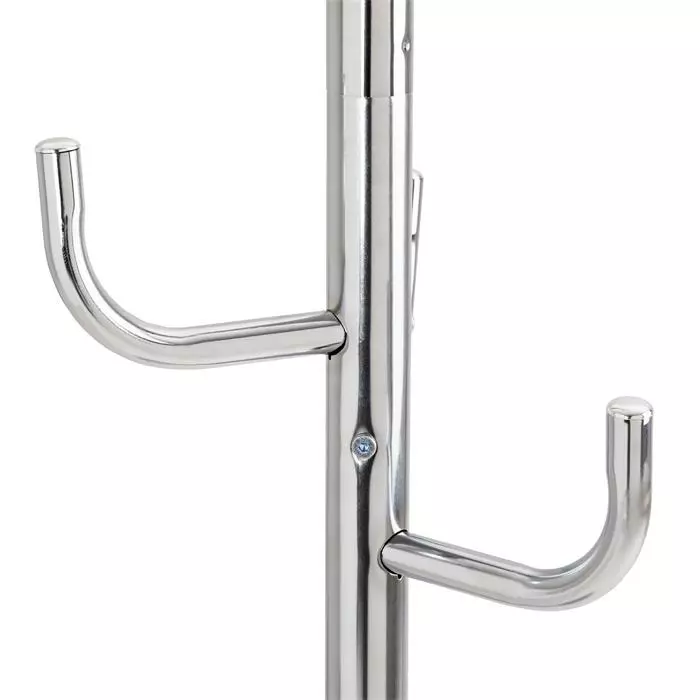 IDIMEX Kleiderständer MILA Mit 8 Kleiderhaken In Chrom 6 IDIMEX Kleiderständer MILA Mit 8 Kleiderhaken In Chrom – Bild 4