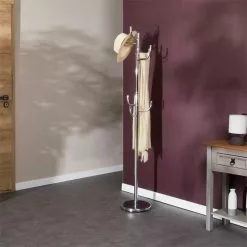 IDIMEX Kleiderständer MILA Mit 8 Kleiderhaken In Chrom 13 IDIMEX Kleiderständer MILA Mit 8 Kleiderhaken In Chrom -Möbelgeschäft 18239 A0 1N