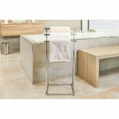 IDIMEX Handtuchhalter MATTIA Mit 3 Handtuchstangen In Chrom -Möbelgeschäft 18345 A1