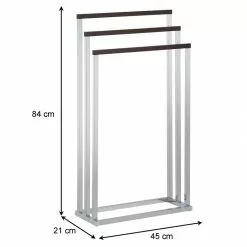 IDIMEX Handtuchhalter EDOARDO Mit 3 Handtuchstangen In Nussbaum -Möbelgeschäft 18350 3