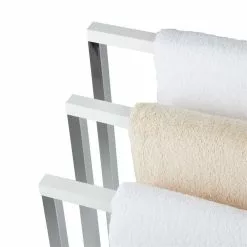 IDIMEX Handtuchhalter EDOARDO Mit 3 Handtuchstangen In Weiß -Möbelgeschäft 18351 2
