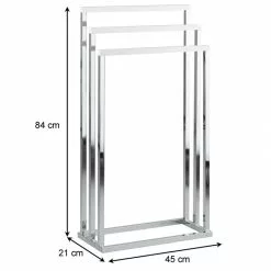 IDIMEX Handtuchhalter EDOARDO Mit 3 Handtuchstangen In Weiß -Möbelgeschäft 18351 4