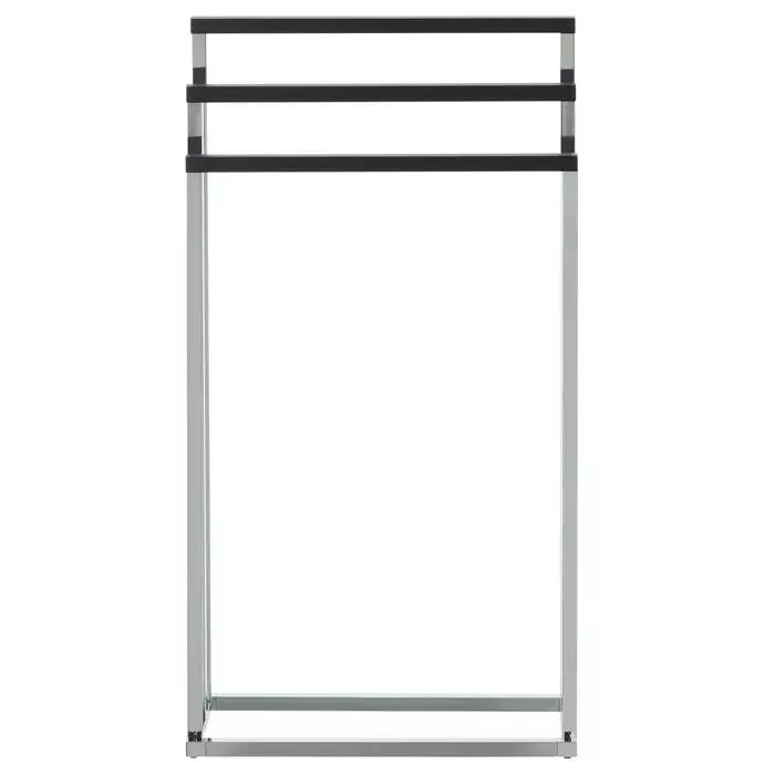 IDIMEX Handtuchhalter EDOARDO Mit 3 Handtuchstangen In Schwarz 4 IDIMEX Handtuchhalter EDOARDO Mit 3 Handtuchstangen In Schwarz – Bild 2