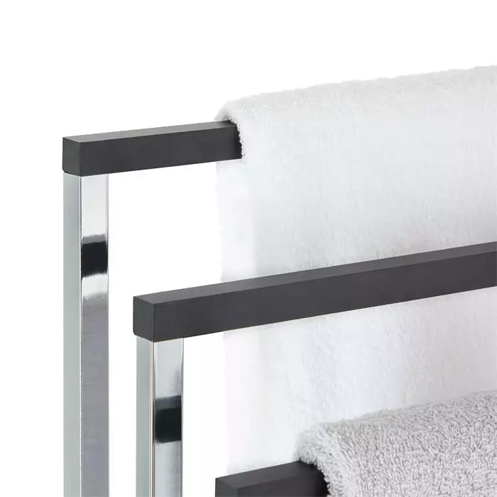 IDIMEX Handtuchhalter EDOARDO Mit 3 Handtuchstangen In Schwarz 7 IDIMEX Handtuchhalter EDOARDO Mit 3 Handtuchstangen In Schwarz – Bild 5