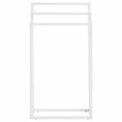 IDIMEX Handtuchhalter KUNO Weiß Mit 3 Handtuchstangen -Möbelgeschäft 18358 2 N1