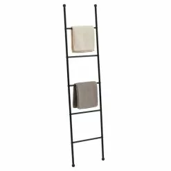 IDIMEX Handtuchhalter CASTEL 5 Stangen In Schwarz