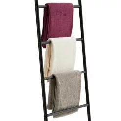 IDIMEX Leiterregal MORBIO Mit 6 Stangen In Schwarz -Möbelgeschäft 18375 3