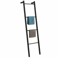 IDIMEX Handtuchhalter BERTOLA Aus Metall In Schwarz