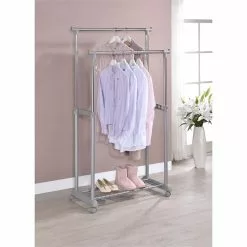 IDIMEX Garderobenwagen GROSSO, Höhenverstellbar -Möbelgeschäft 1845 2 N1