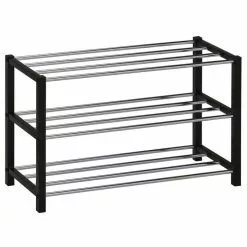 IDIMEX Schuhregal DUBLIN Mit 3 Böden In Schwarz -Möbelgeschäft 18464 2