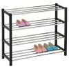 IDIMEX Schuhregal DUBLIN Mit 4 Böden In Schwarz