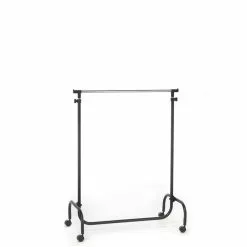 IDIMEX Garderobenwagen TIGER, Höhenverstellbar Schwarz 7 IDIMEX Garderobenwagen TIGER, Höhenverstellbar Schwarz -Möbelgeschäft 1872 2