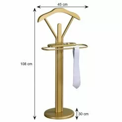 IDIMEX Herrendiener FABIO Goldfarben -Möbelgeschäft 3054 2