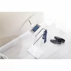 IDIMEX Herrendiener ROBIN Mit Hosenbügel Weiß -Möbelgeschäft 30551 A4