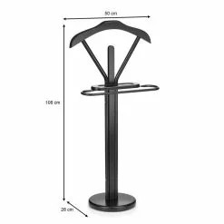 IDIMEX Herrendiener MATTEO Mit Ablage Und Bügelteil, In Schwarz -Möbelgeschäft 30556 2