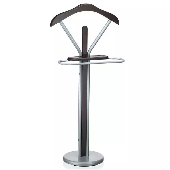 IDIMEX Herrendiener FABIO In Braun/alufarben 3 IDIMEX Herrendiener FABIO In Braun/alufarben