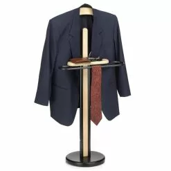 IDIMEX Herrendiener MATTEO Mit Ablage Und Bügelteil, In Schwarz/Sonoma Eiche -Möbelgeschäft 30561 1