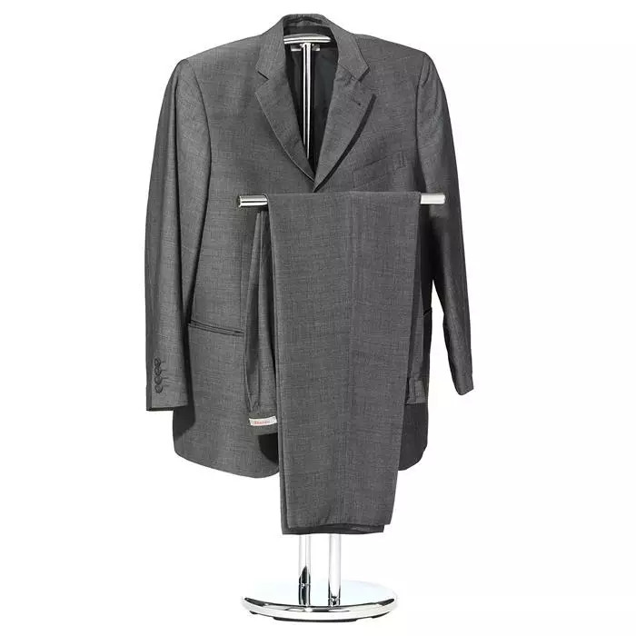 IDIMEX Herrendiener LAURENZ Mit Hosenbügel, Chrom 5 IDIMEX Herrendiener LAURENZ Mit Hosenbügel, Chrom – Bild 3