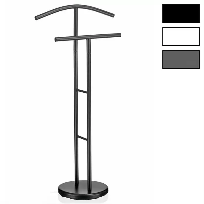 IDIMEX Herrendiener LAURENZ Mit Hosenbügel, Schwarz 4 IDIMEX Herrendiener LAURENZ Mit Hosenbügel, Schwarz – Bild 2