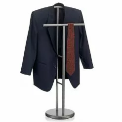 IDIMEX Herrendiener LAURENZ Mit Hosenbügel, Grau -Möbelgeschäft 30574 1