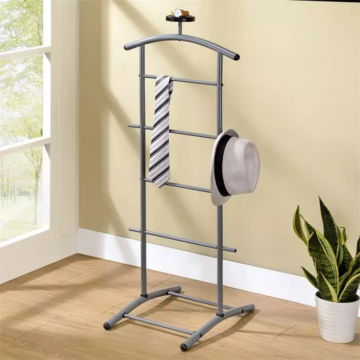 IDIMEX Herrendiener Stummer Diener ATRIX Grau 4 IDIMEX Herrendiener Stummer Diener ATRIX Grau – Bild 2