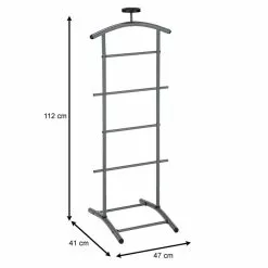 IDIMEX Herrendiener Stummer Diener ATRIX Grau 9 IDIMEX Herrendiener Stummer Diener ATRIX Grau -Möbelgeschäft 30593 3