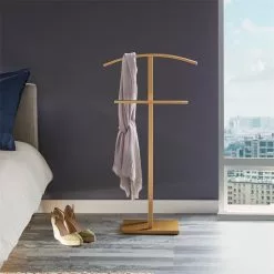 IDIMEX Herrendiener SCOTT Mit Hosenbügel In Gold -Möbelgeschäft 30603 A0 N1