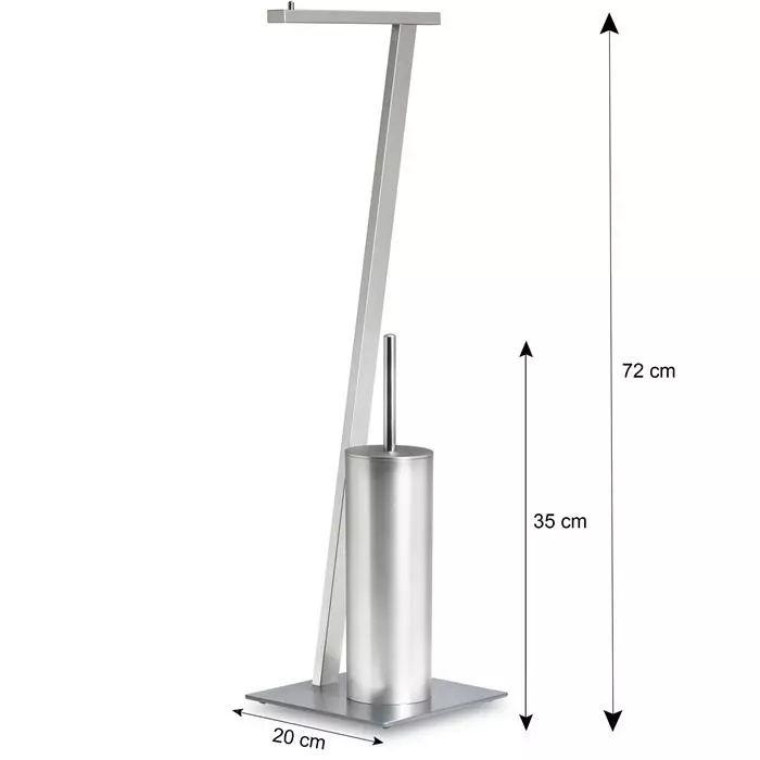 IDIMEX WC Garnitur VARESE Inkl. WC Bürste, Freistehend 7 IDIMEX WC Garnitur VARESE Inkl. WC Bürste, Freistehend – Bild 5