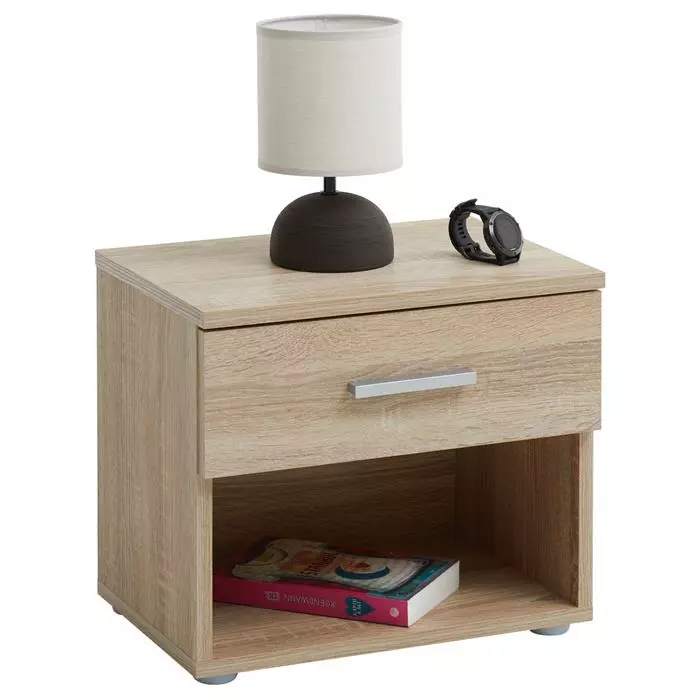 CARO-Möbel Nachttisch MARY Im 2er Set In Sonoma Eiche 4 CARO-Möbel Nachttisch MARY Im 2er Set In Sonoma Eiche – Bild 2