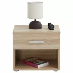 CARO-Möbel Nachttisch MARY In Sonoma Eiche Mit 1 Schublade -Möbelgeschäft 51129 2