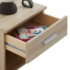 CARO-Möbel Nachttisch MARY In Sonoma Eiche Mit 1 Schublade -Möbelgeschäft 51129 3