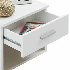 CARO-Möbel Nachttisch MARY Im 2er Set In Hochglanz Weiß -Möbelgeschäft 51143 3