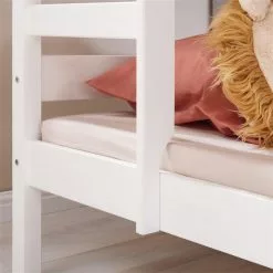 IDIMEX Etagenbett FELIX, Kiefer Massiv In Weiss -Möbelgeschäft 7002 AC5