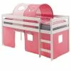 IDIMEX Hochbett ERIK Vorhang & Tunnel Pink/rosa 2 IDIMEX Hochbett ERIK Vorhang & Tunnel Pink/rosa -Möbelgeschäft 70889 0 N