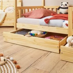 IDIMEX Hausbett NUNA In 90 X 200 Cm Aus Massiver Kiefer, Natur -Möbelgeschäft 71300 AC4