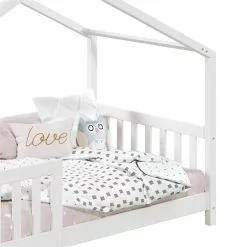 IDIMEX Hausbett LISAN In 90 X 200 Aus Massiver Kiefer In Weiß 13 IDIMEX Hausbett LISAN In 90 X 200 Aus Massiver Kiefer In Weiß -Möbelgeschäft 71311 6