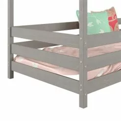 IDIMEX Hausbett RENA In 90 X 200 Cm Mit Rausfallschutz In Grau -Möbelgeschäft 71322 4