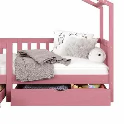 IDIMEX Hausbett ELEA In 90 X 200 Cm Aus Massiver Kiefer Mit Schubladen In Rosa 13 IDIMEX Hausbett ELEA In 90 X 200 Cm Aus Massiver Kiefer Mit Schubladen In Rosa -Möbelgeschäft 71333 5