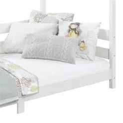 IDIMEX Hausbett FINA In 90 X 200 Cm Aus Massiver Kiefer In Weiß -Möbelgeschäft 71341 5