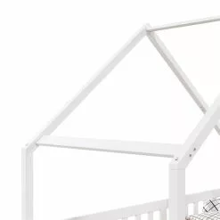 IDIMEX Hausbett CORA In 90 X 200 Cm Aus Massiver Kiefer Mit Rausfallschutz In Weiß 11 IDIMEX Hausbett CORA In 90 X 200 Cm Aus Massiver Kiefer Mit Rausfallschutz In Weiß -Möbelgeschäft 71351 3