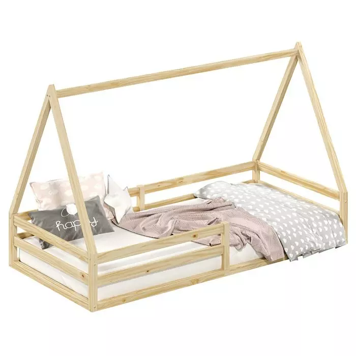 IDIMEX Hausbett SILA In 90 X 200 Aus Massiver Kiefer In Naturfarben 7 IDIMEX Hausbett SILA In 90 X 200 Aus Massiver Kiefer In Naturfarben – Bild 5