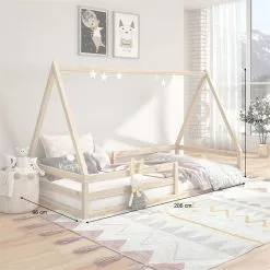 IDIMEX Hausbett SILA In 90 X 200 Aus Massiver Kiefer In Naturfarben 11 IDIMEX Hausbett SILA In 90 X 200 Aus Massiver Kiefer In Naturfarben -Möbelgeschäft 71360 AC2