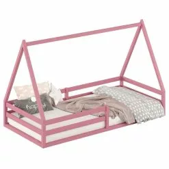 IDIMEX Hausbett SILA In 90 X 200 Aus Massiver Kiefer In Rosa 12 IDIMEX Hausbett SILA In 90 X 200 Aus Massiver Kiefer In Rosa -Möbelgeschäft 71363 2