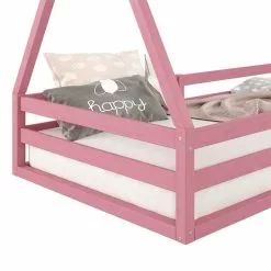 IDIMEX Hausbett SILA In 90 X 200 Aus Massiver Kiefer In Rosa 13 IDIMEX Hausbett SILA In 90 X 200 Aus Massiver Kiefer In Rosa -Möbelgeschäft 71363 4